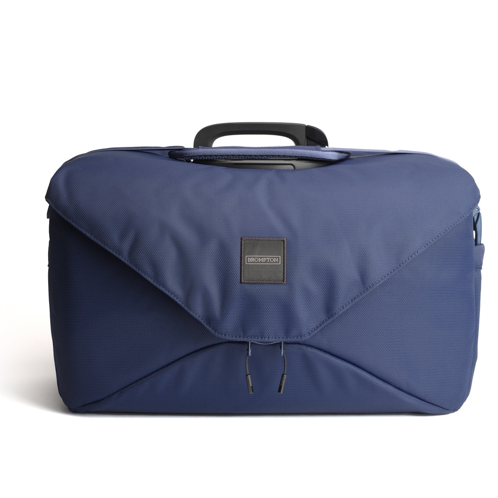 Brompton Electric zip bag - large - Navy Blue | Brilliant Bikes